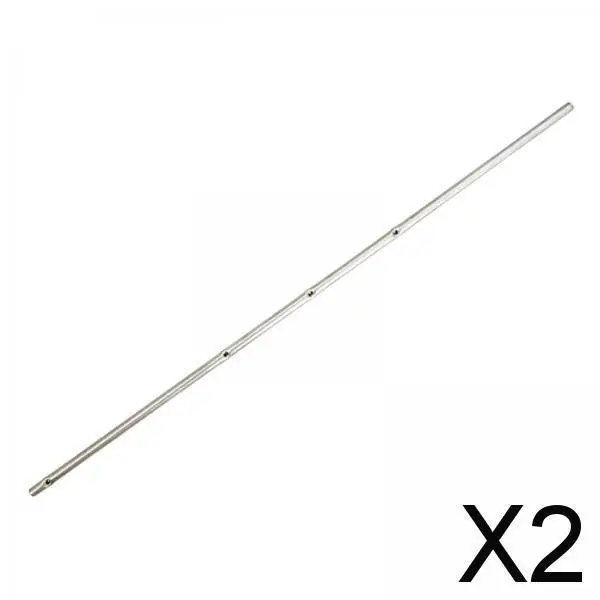 

2x Foosball Table Rods Replacement Mini Soccer Game Foosball Table Pole for Game