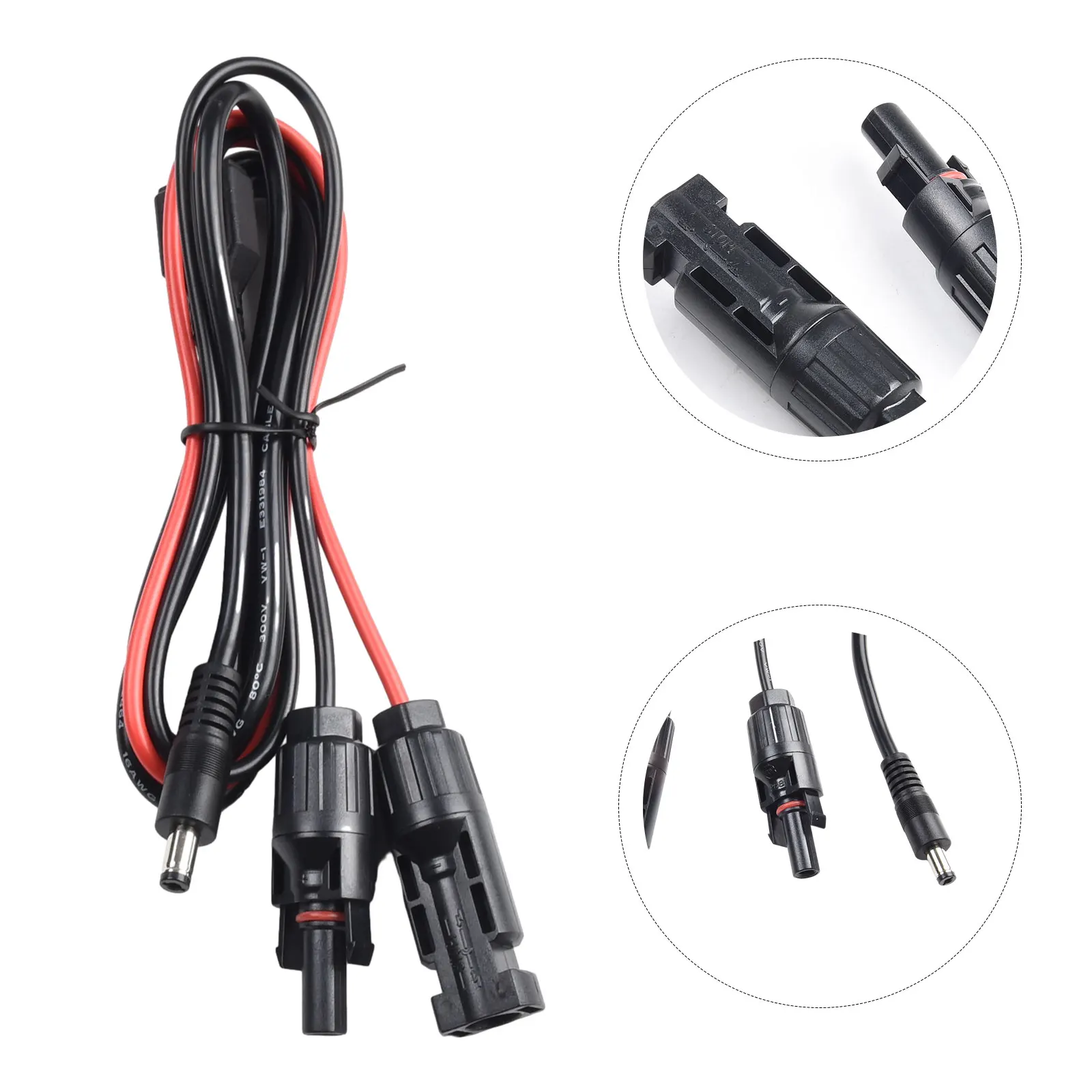 

Durable Solar Connectors Power Cable Extension Cable Mobile Energy Solar PV Panel Connector Solar Power Supplies