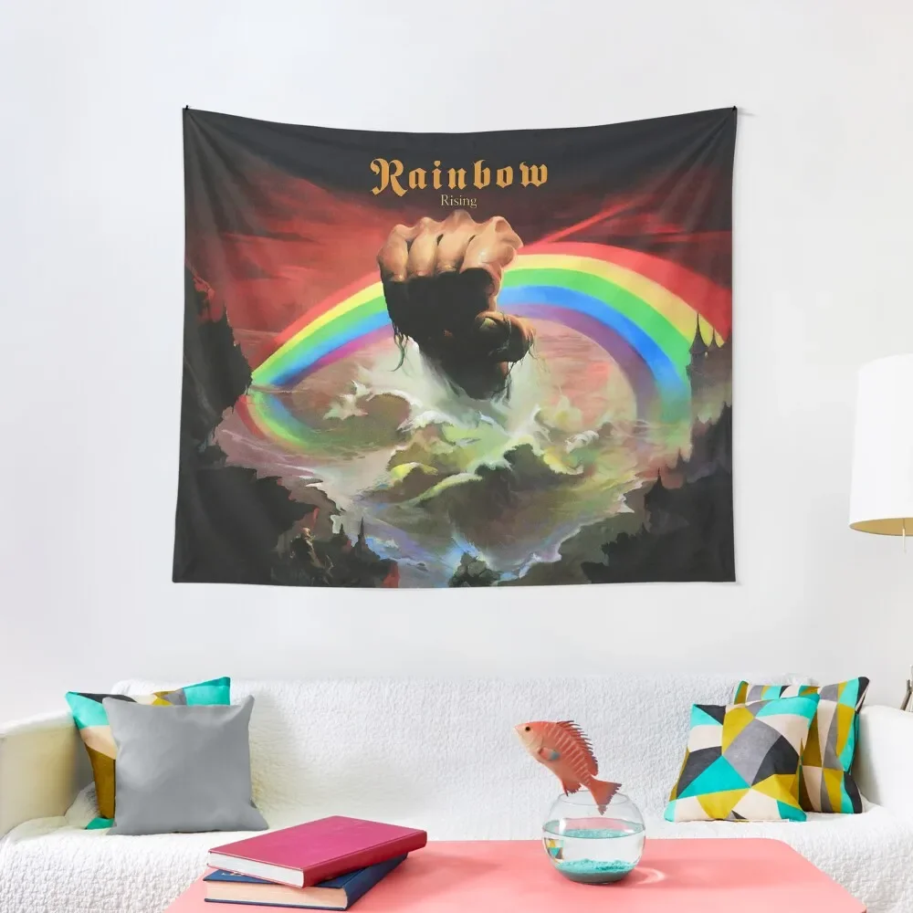 

Rainbow Rising: Classic Perfection Tapestry Wall Mural Home Decor Aesthetic Wall Decor Home Decorators Tapestry