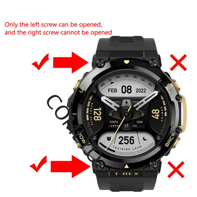 para xiaomi amazfit cinta relógio inteligente fivela de lona de náilon pulseira para amazfit rex protetor de tela acessórios