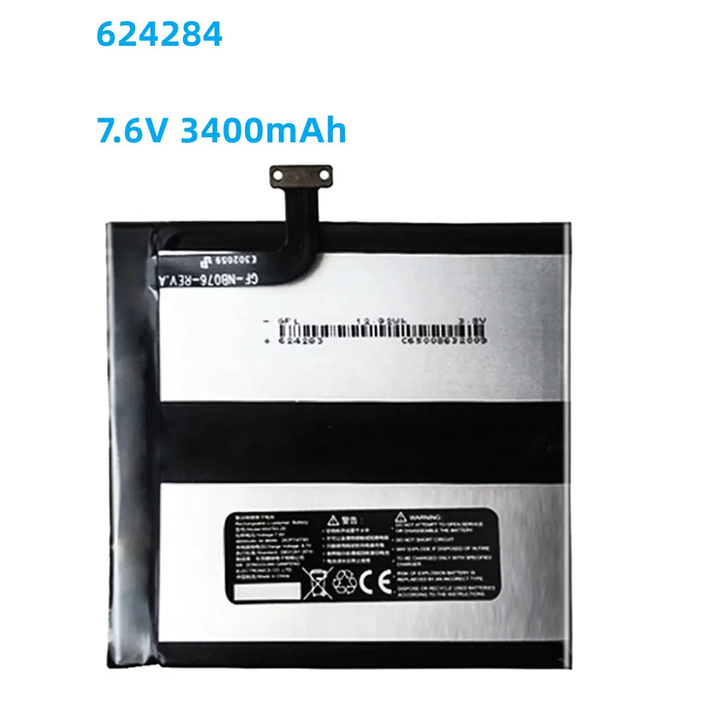 624284 7.6V 3400mAh Battery Pocket 2 For GPD Pocket2 Handheld Gaming