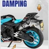 1/12 Yamaha R1M Toy Motorcycle Model Alloy Diecast with Shock Absorption Simulation Scale Motorcycle Model Toys for Kids Gifts 4