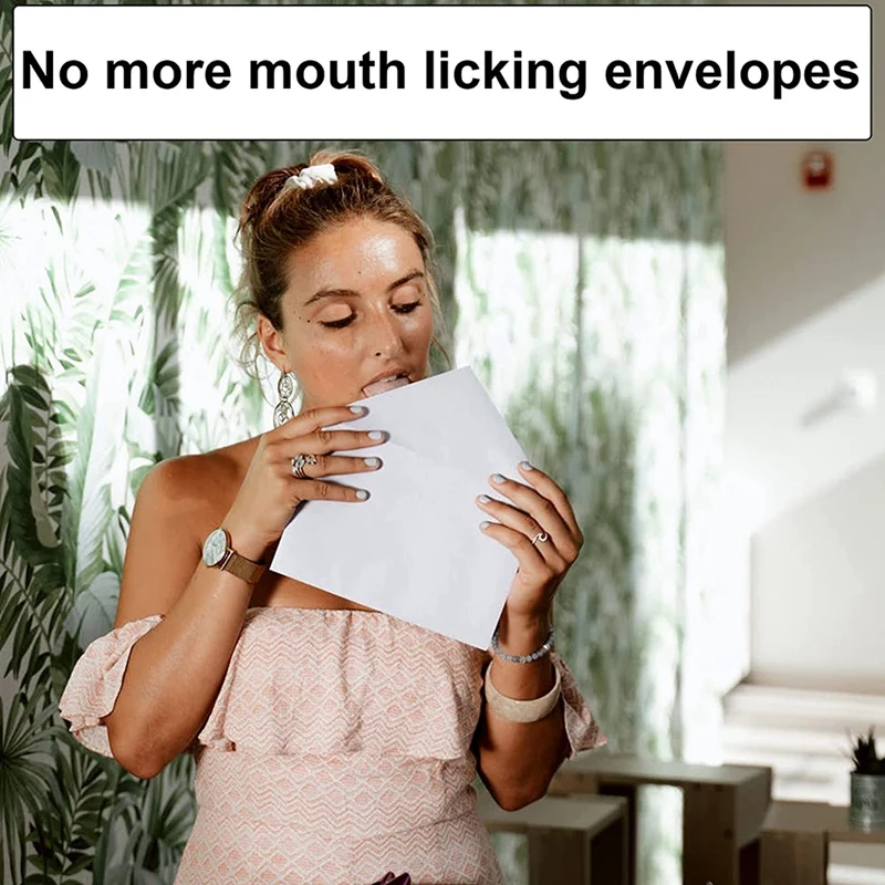 10 조각 연필 스타일 Moistener Stamp Envelope Moistener 우편물 편지 Sealer 봉투 Licker for Office