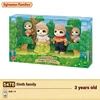 Authentic Sylvanian Families Anime Character Simulation Playhouse Toy Room Decoration Toy Christmas Gift 1