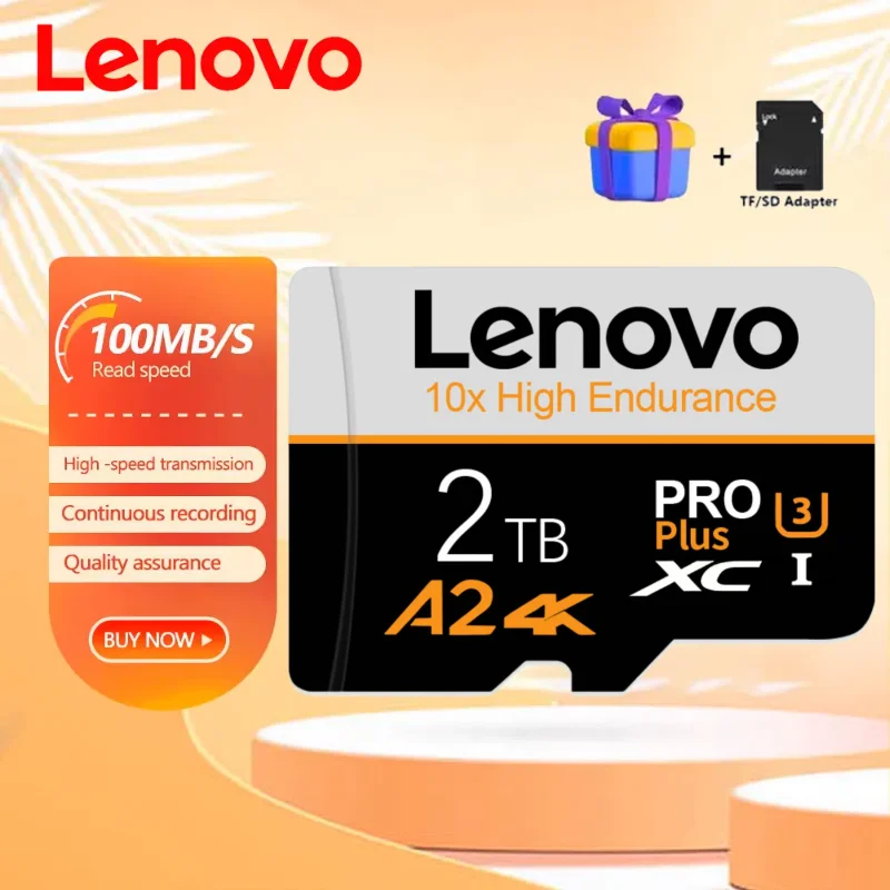 Lenovo 2TB 1TB 512GB 256GB 128GB Memory Card Micro TF SD Card Storage For Nintendo Switch Ps5