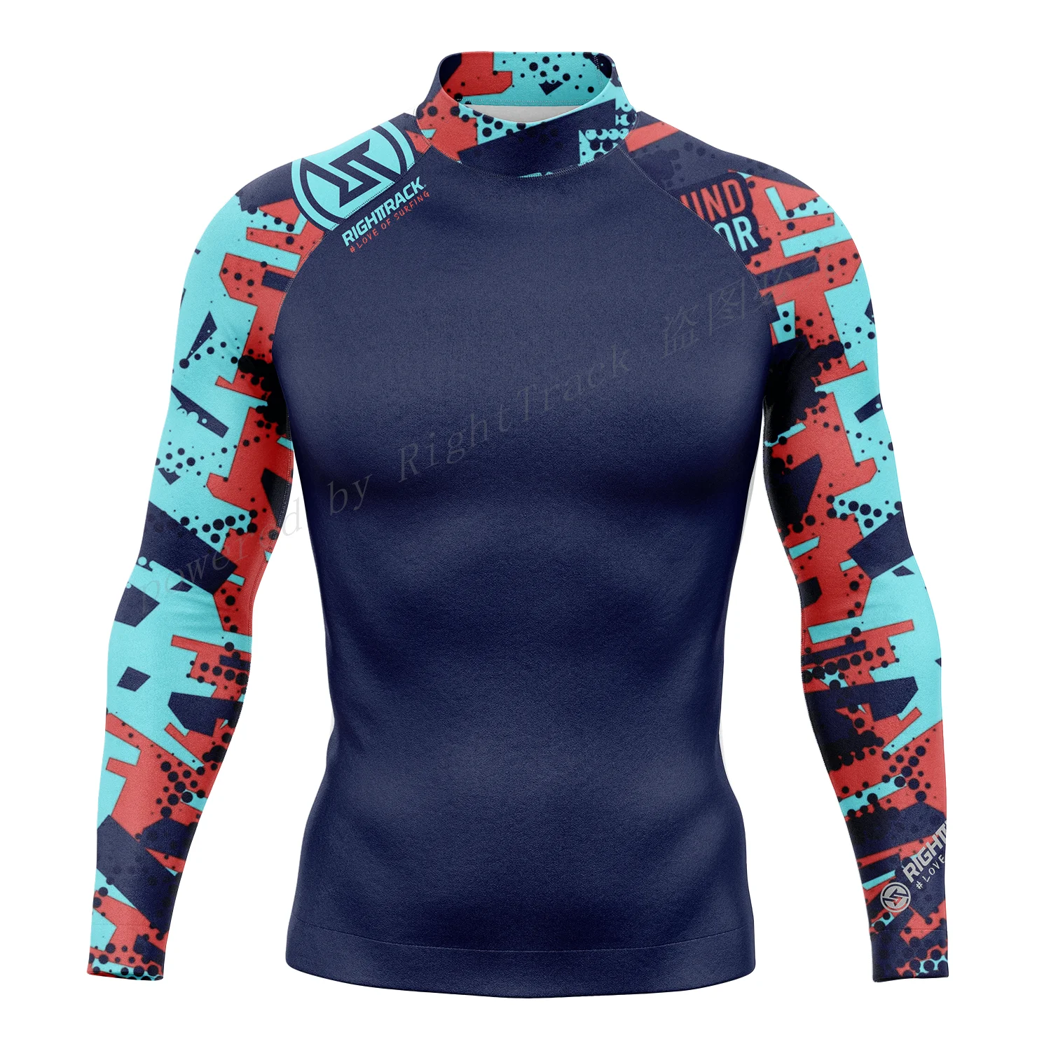 RT Rashguard Camouflage Long Sleeve Surfing Shirt UV Protection Swimwear UPF Summer Lycra Sunscreen Beachwear men rashguard