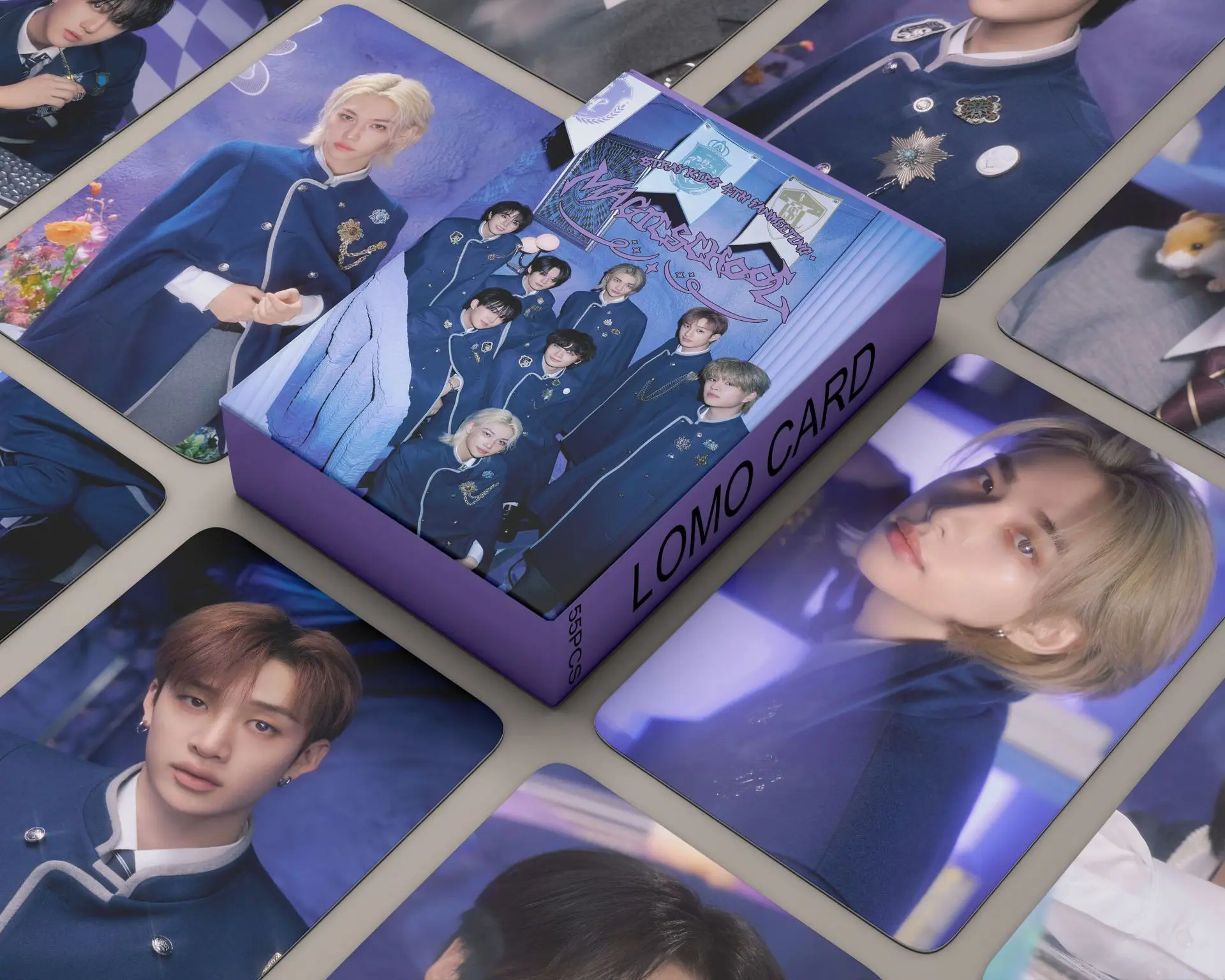 

55 шт. Kpop фотокарточки ЛОМО карточки новый альбом Hyunjin Felix Bangchan Lomo карточки Для Фотопечати набор поклонников коллекция