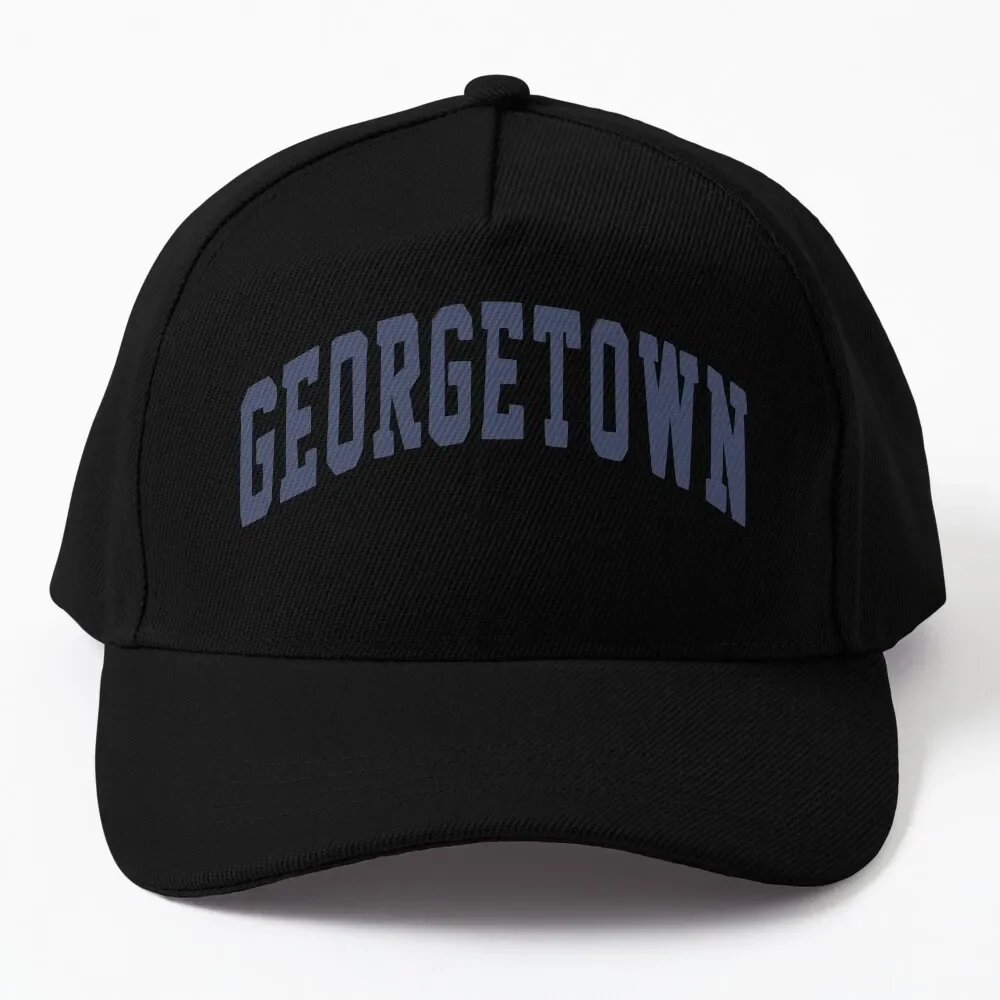 

Georgetown varsity lettering Baseball Cap Hood Mountaineering Visor Golf Women Men's