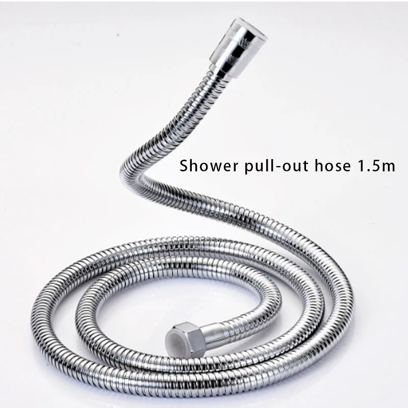 Description Picture 2 of item1PC Stainless Steel Shower Head Hose 1.5 Meters 2 Meters Encrypted Tube Bath Shower Head Water Hose