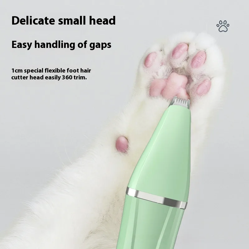 newly Upgraded Household Pet Shaver 4 In 1 Pet Electric Hair Trimmer Dogs Cat Grooming Clipper Nail Grinder USB Rechargeable