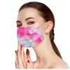 10pc Adult Tie-Dye  Gradient Printed Three-Layer Dust-Proof Disposable Mask маска для лица Cubre Bocas Desechables  Disposable 3