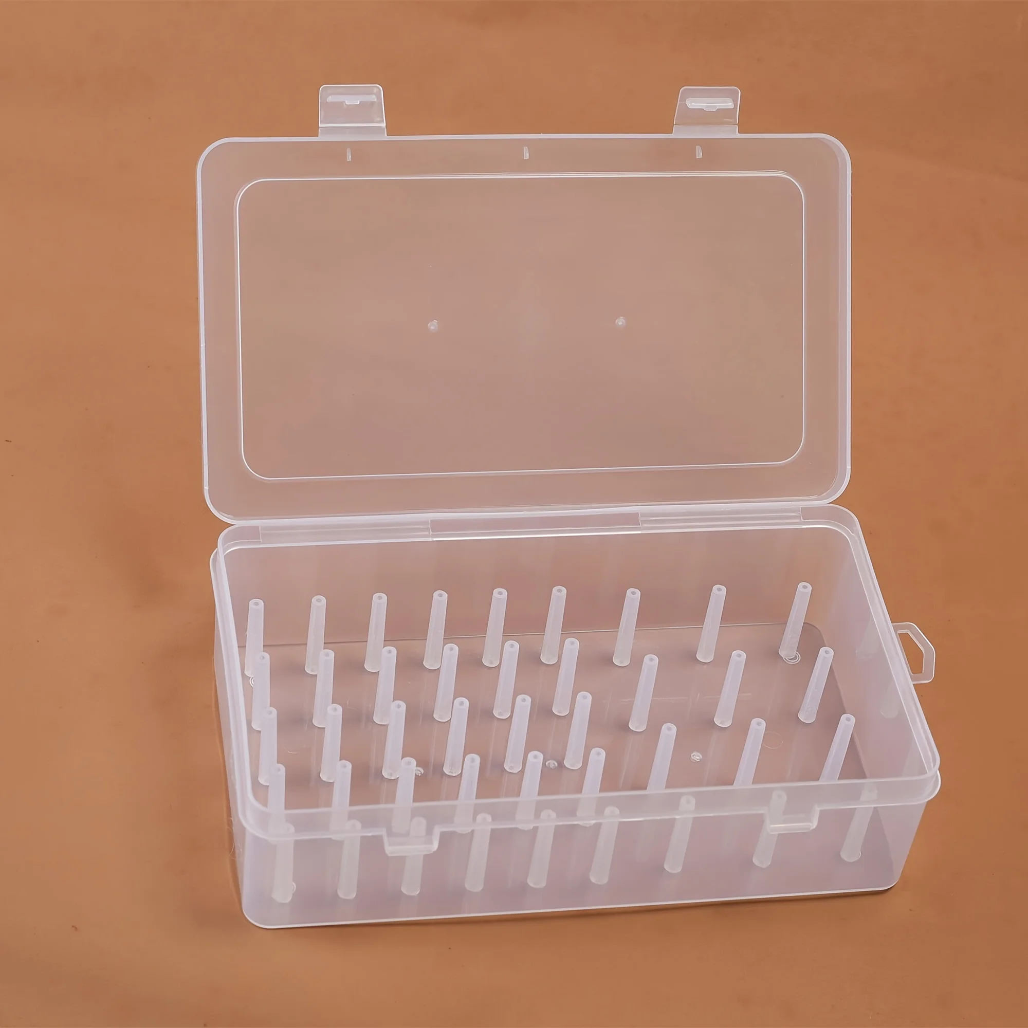 Storage Box Plastic Storage Box Storage Container 42 roll sewing thread storage box transparent PP plastic embroidery sewing set storage box portable large capacity