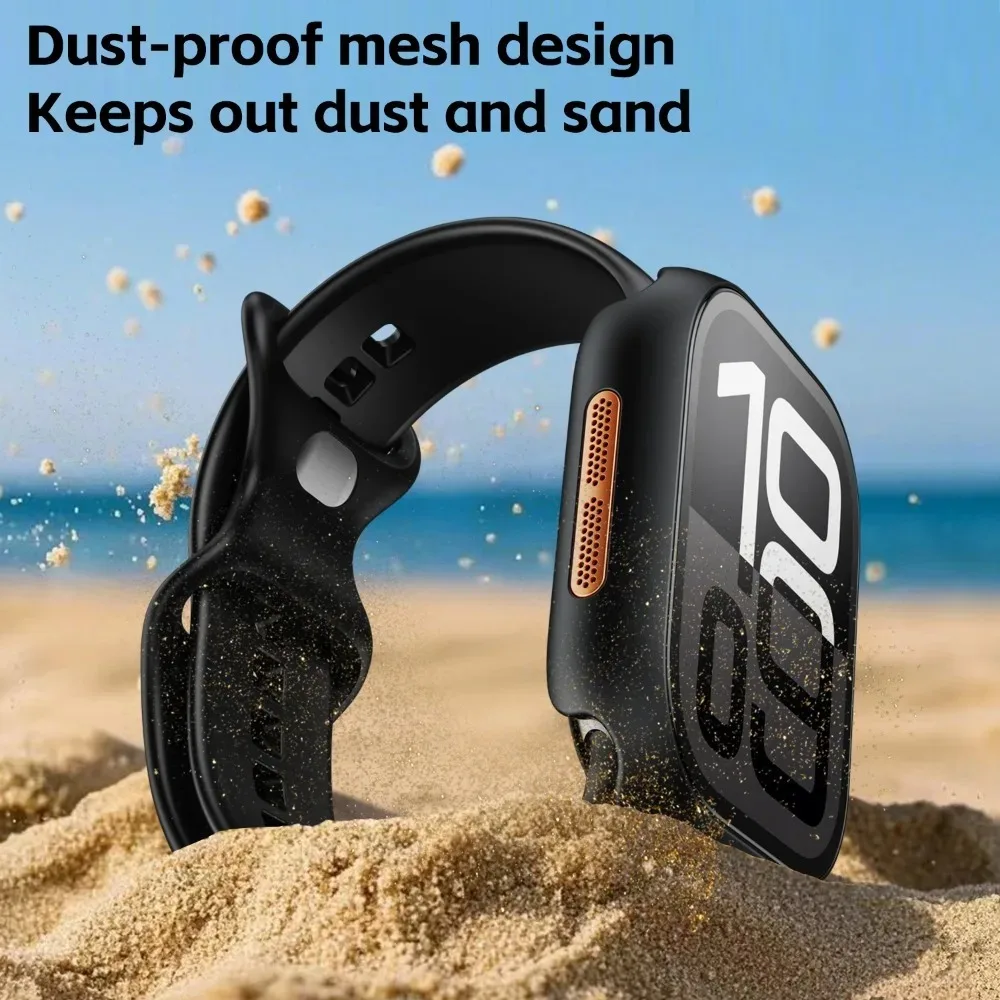 Durable Waterproof Case with Glass Screen Protector