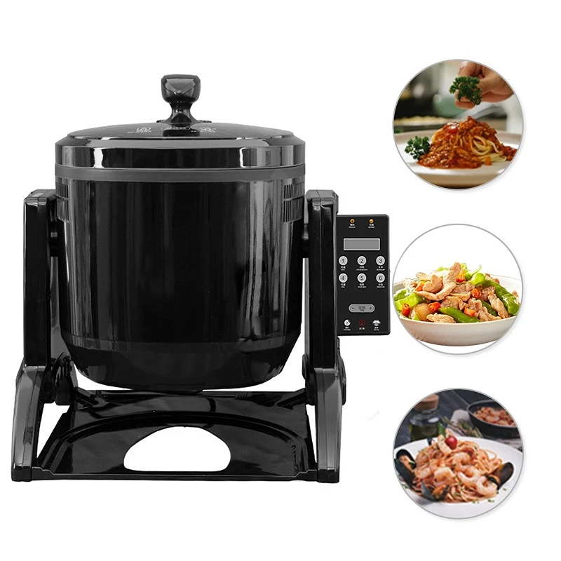 

Electronic Efficient Work Chinese Dishes Roll Cooking Robot For Tabletop Cooki