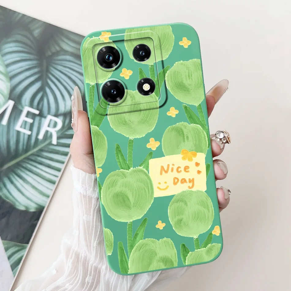 Elegant Painted Soft Silicone Shockproof Phone Case