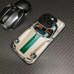 Adorable Design Stylish Car Print Shockproof Phone Case with Matte Finish for Poco X5 (Gray Y34 - T12235)