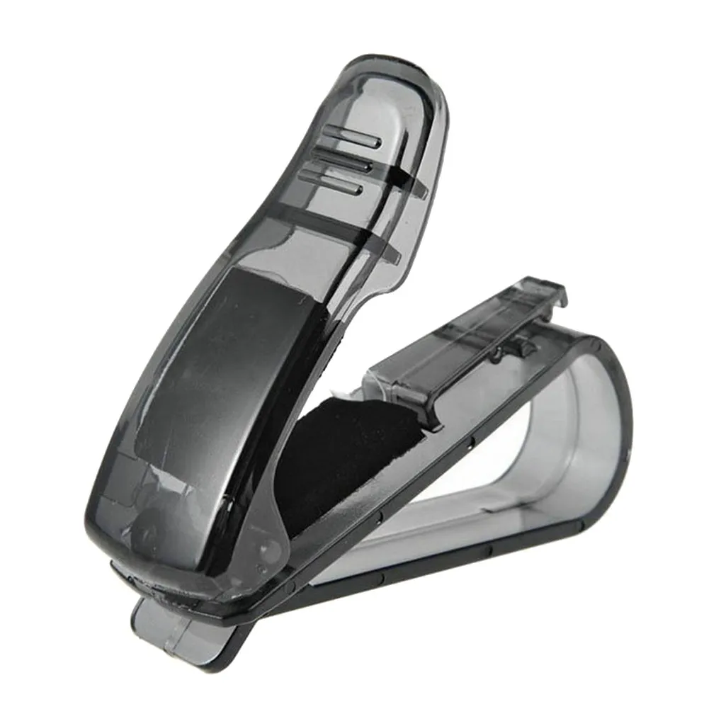 

Universal Car Glasses Clip ABS Sun Visor Ticket Accessory Black Glasses Mount Parts Plastic Receipt Replacement