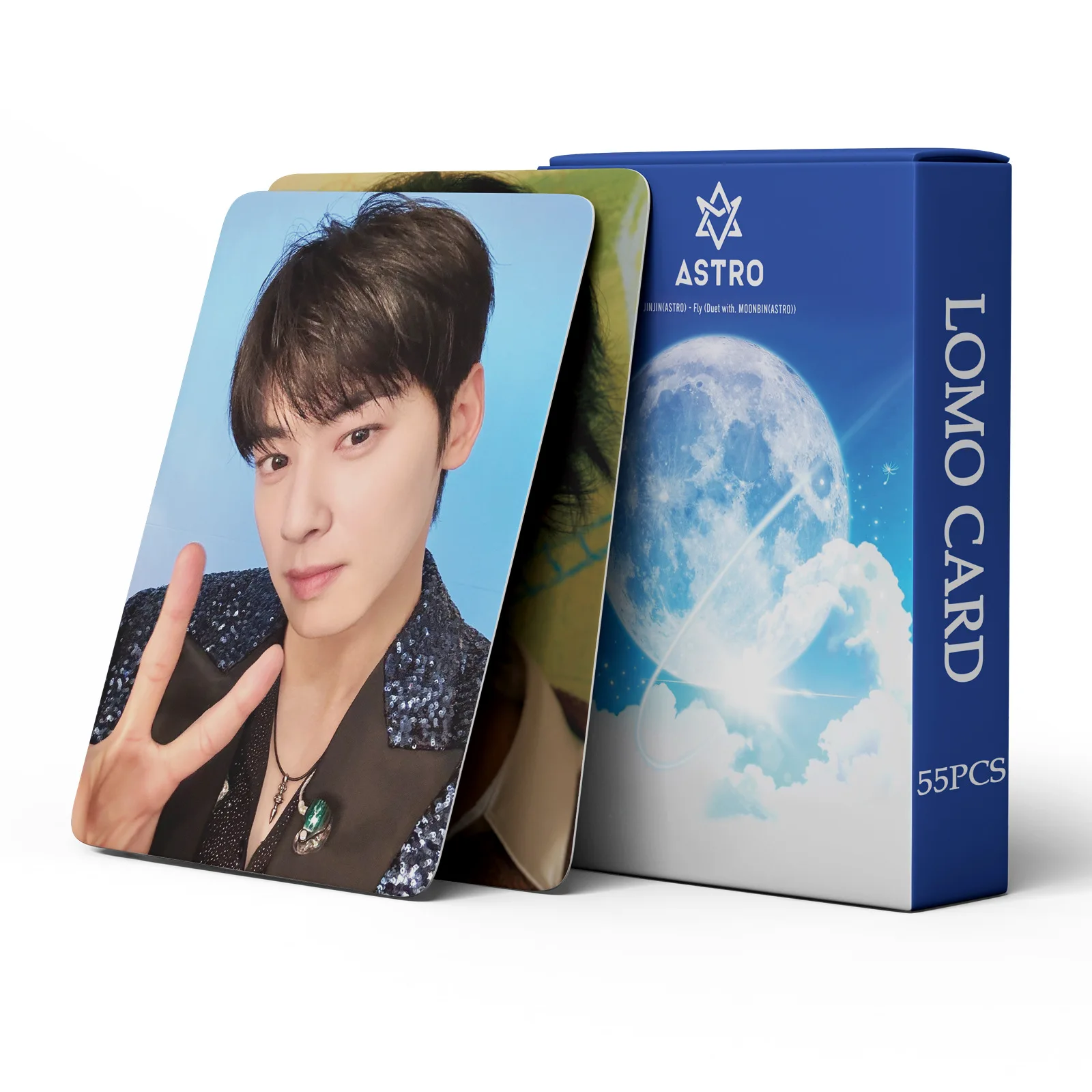 55pcs/set Kpop Astro 8th Anniversary Album Cards Lomo Cards