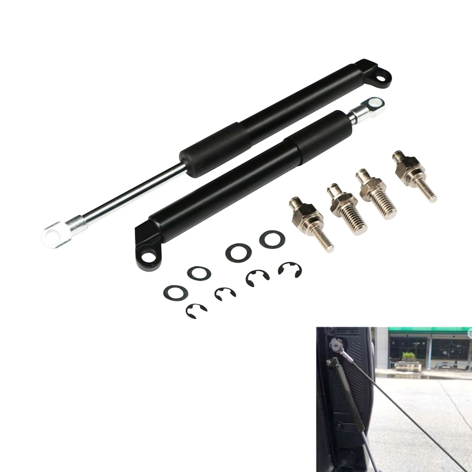 Truck Tailgate Assist Shock Struts Accessories for Ranger T9 2022-2023+ Tail Rear Gate Door Slow Down Tailgate Strut Kits