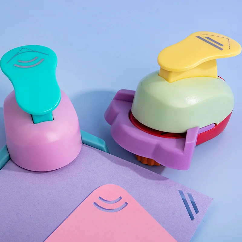 Double Equal Line Corner Craft Punch Curve Diy Border Hole Punch Paper Cutter Embossing Papel Scrapbook