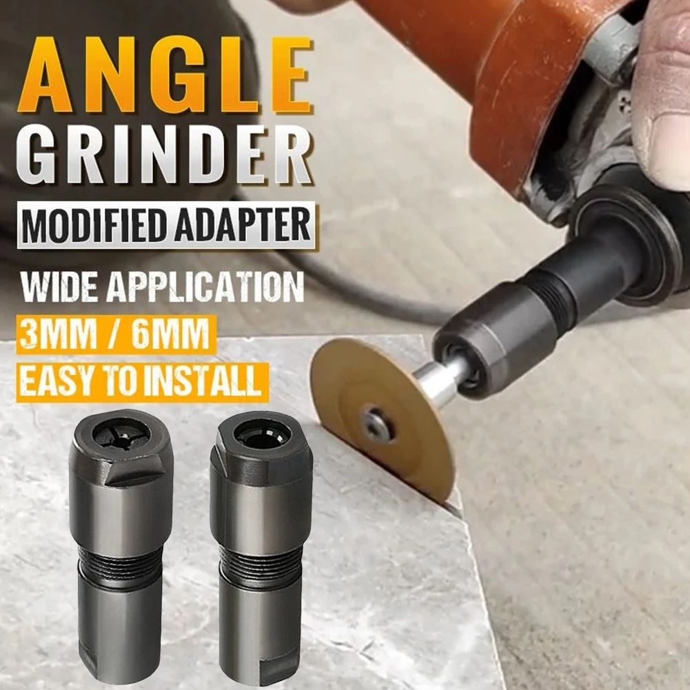 Adapter Transfer Head 3mm 50mm Lightweight 100-type 2pcs Adapter Angle Grinder