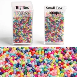 Vibrant 2mm Japanese Glass Seed Beads - 34 Colors for Jewelry Crafting and DIY Bracelets (Mix color)