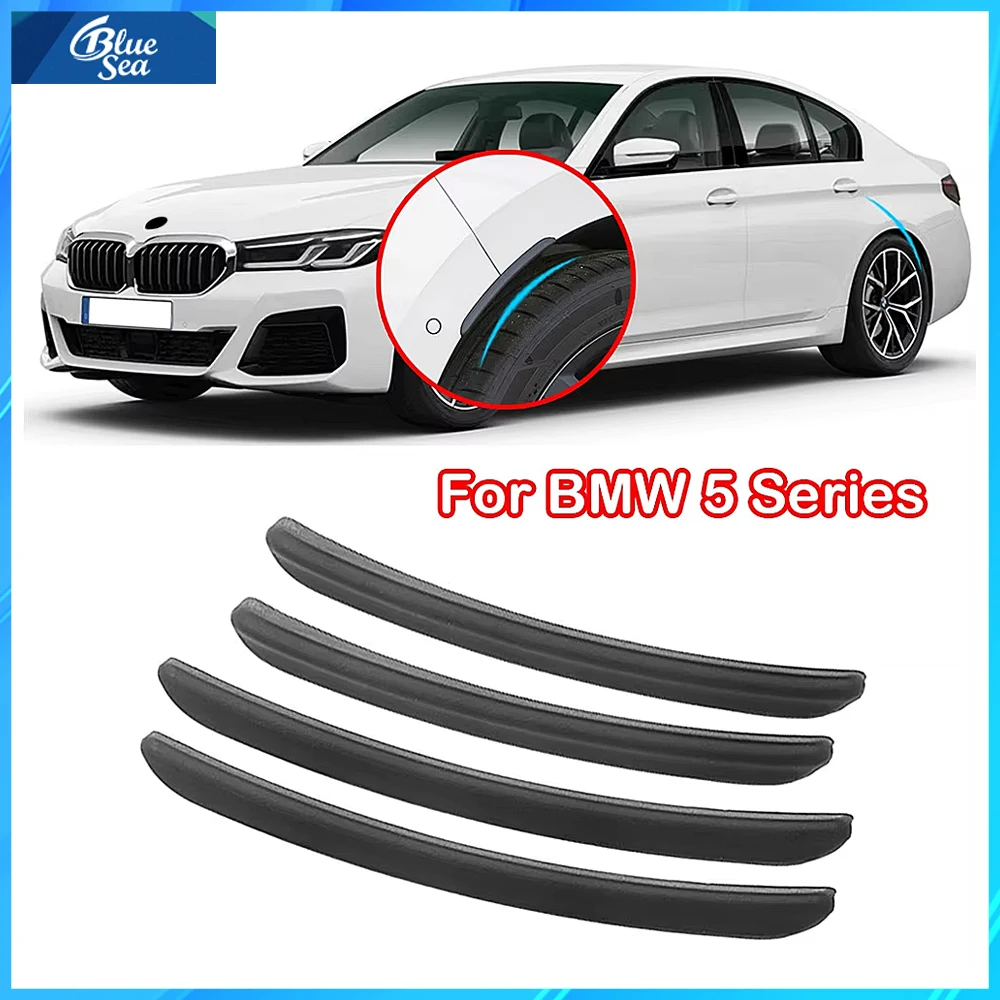 Car Bumper Fender Flare Mud Flap Splash Guard Wheel Eyebrow Lip For BMW 5 Series E60 F10 F11 F07 F18 G30 G31 G38 G60 G61 G68 M5