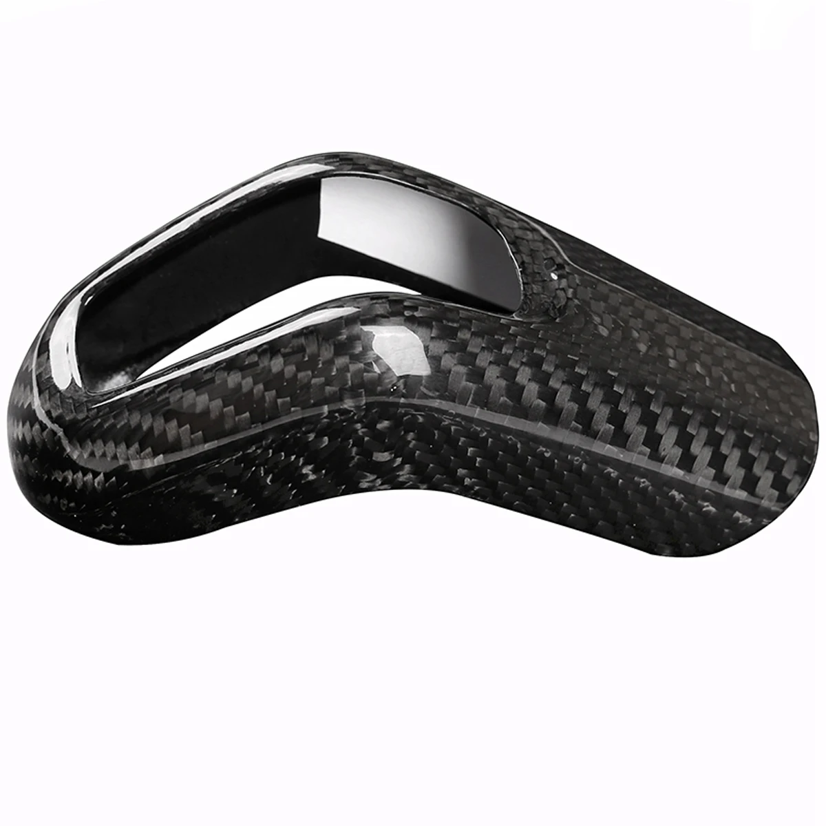 랜드로버 레인지로버 스포츠 2014-2017 용 자동차 탄소 섬유 기어 시프트 노브 커버 트림, 자동차 액세서리