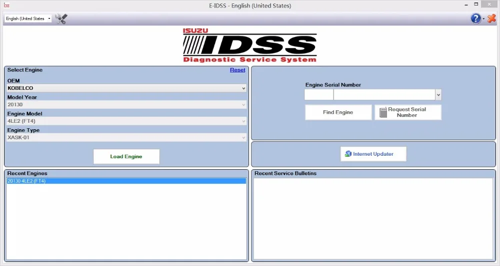 

For Isuzu E-IDSS Engineering Release 2024- Isuzu Diagnostic Service System+Support J2534+Keygen