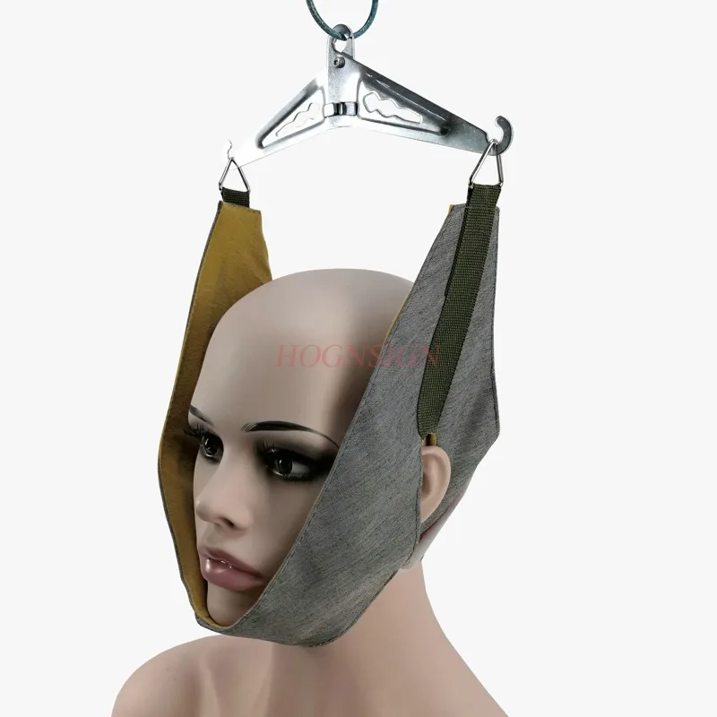 Portable hanging cervical traction device neck protection home traction chair neck stretcher cervical frame door