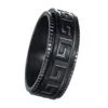 Titanium Steel Ring Decompression Anti-anxiety Rotating Ruyi Great Wall Pattern Fashion Couple Ring Jewelry 5