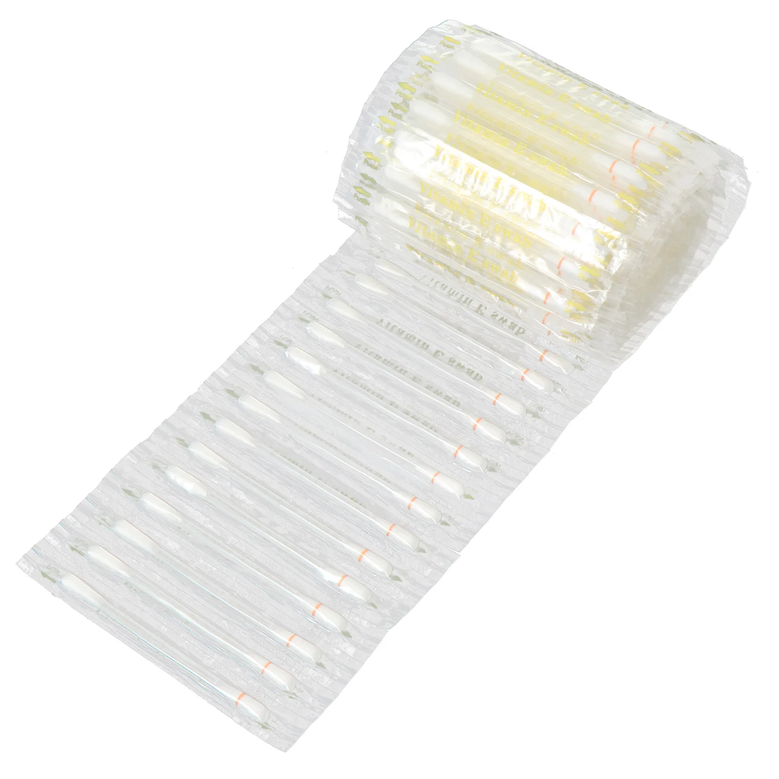 

100 Pcs Ve Cotton Swabs Oral Stick Sterile Absorbent Oil Dental Lip Balm Applicator