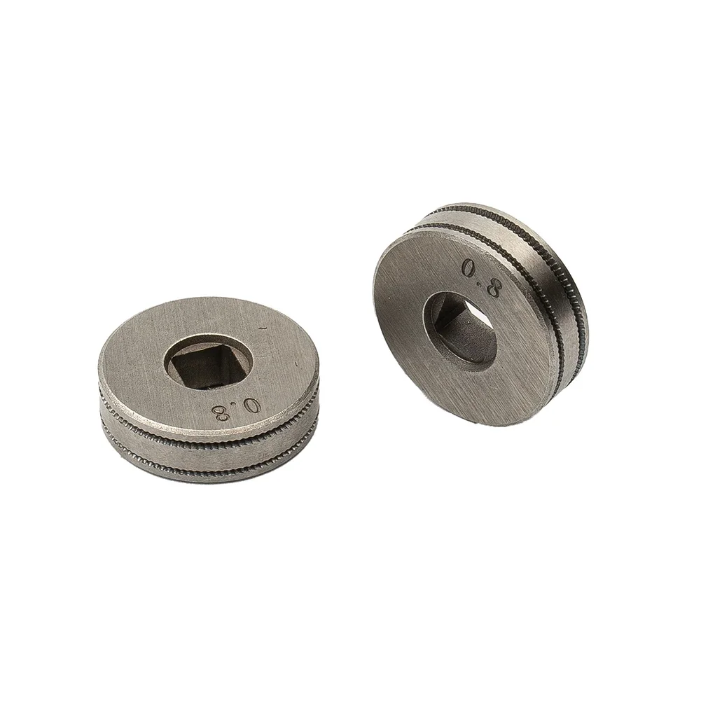 

2pcs MIG Wire Feeder Roller Steel Feeder Welding Wire Feeding Roll Ball Bearing 0.6-0.8mm 0.8-1.0mm Welding Soldering Parts