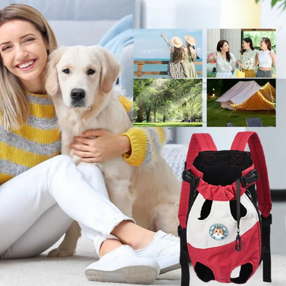 Pet Backpack Dog Outdoor Portable Breathable