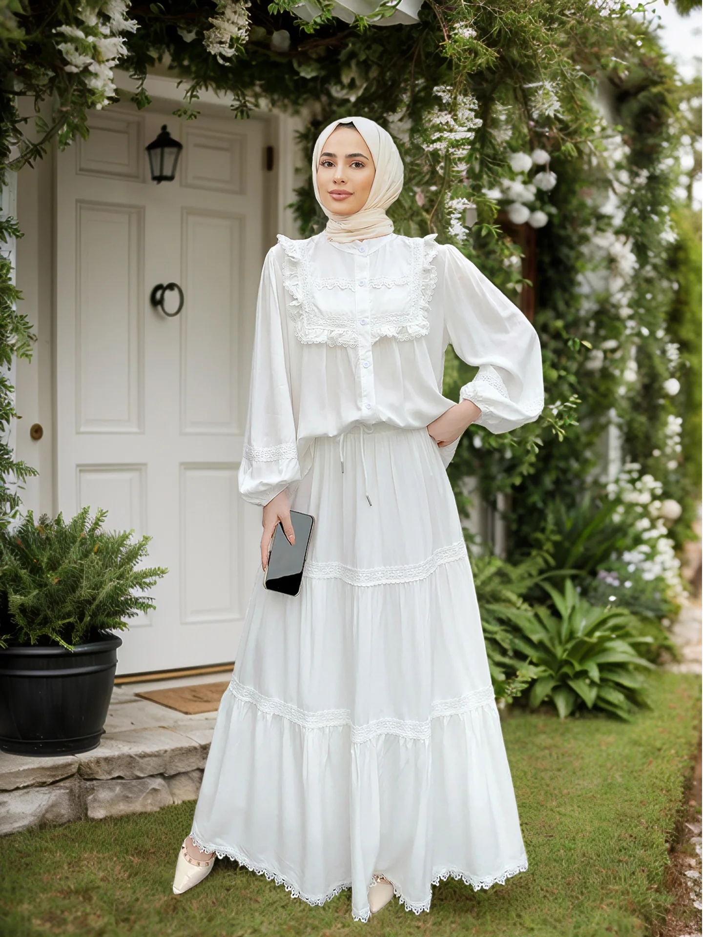 White
