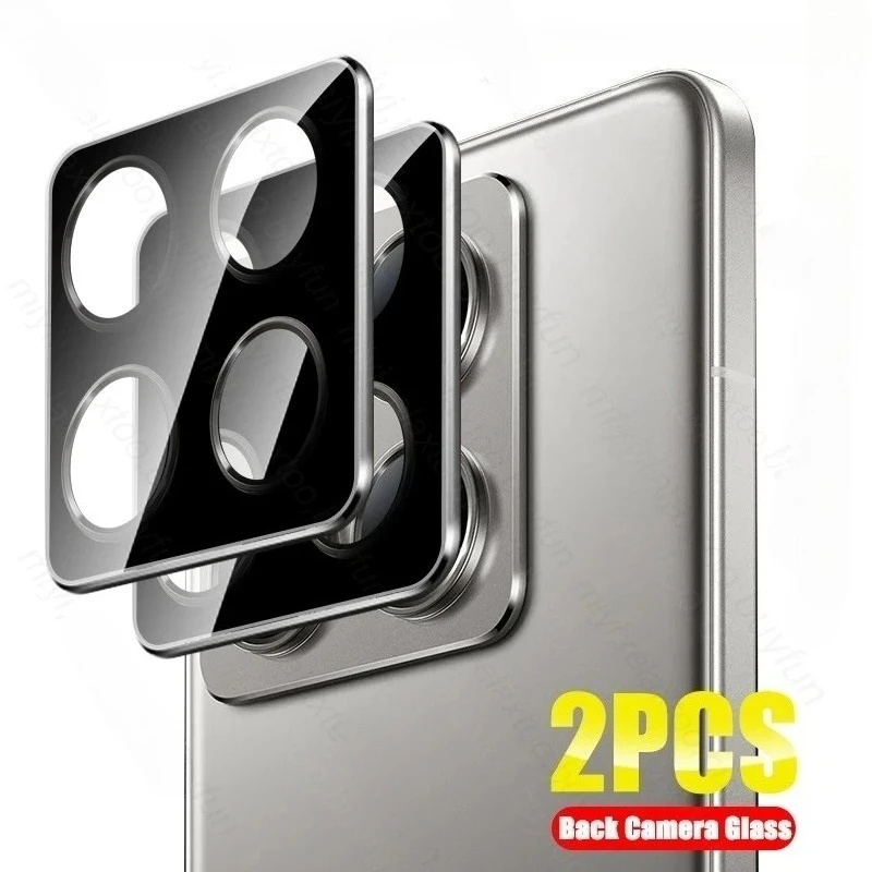 Xiomi 14TPro Black/Clear HD Camera Protector with 3D Lenses Tempered Glass Film