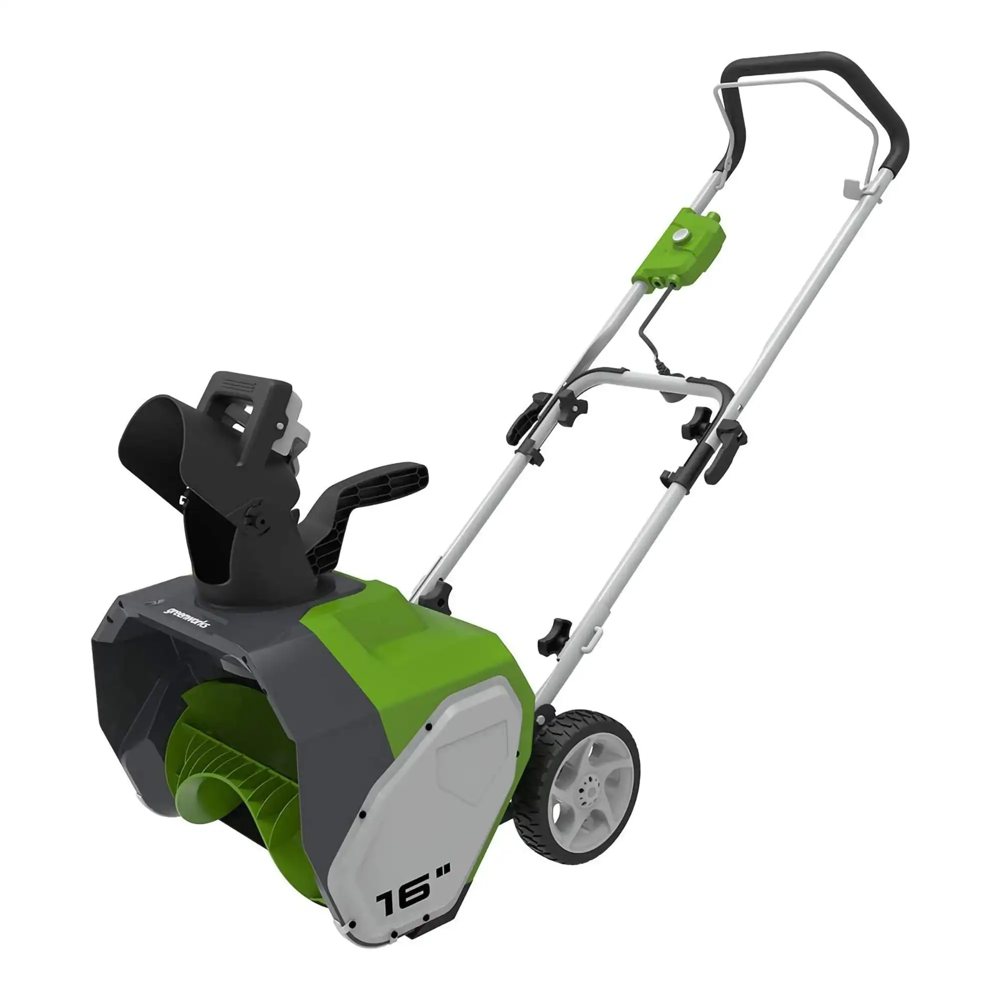 

Проводной Электрический снегоочиститель Greenworks, 16 дюймов, 10 А