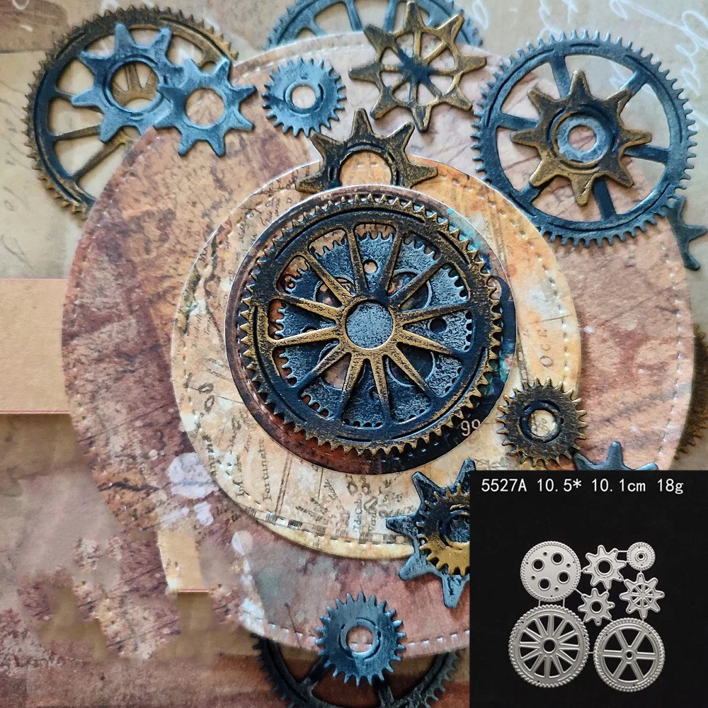 Squirrel Set Steel Die For Die Cutting Machines - 4 Piece Acorn & Squirrel Dies