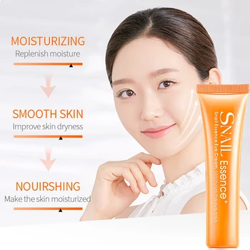 LAIKOU Snail Eye Serum Eye Massage Vitamin C Hyaluronic Acid Skin Care Eye Bags Cream Moisturizing Smooth Skin 15ml - Thumbnail 4