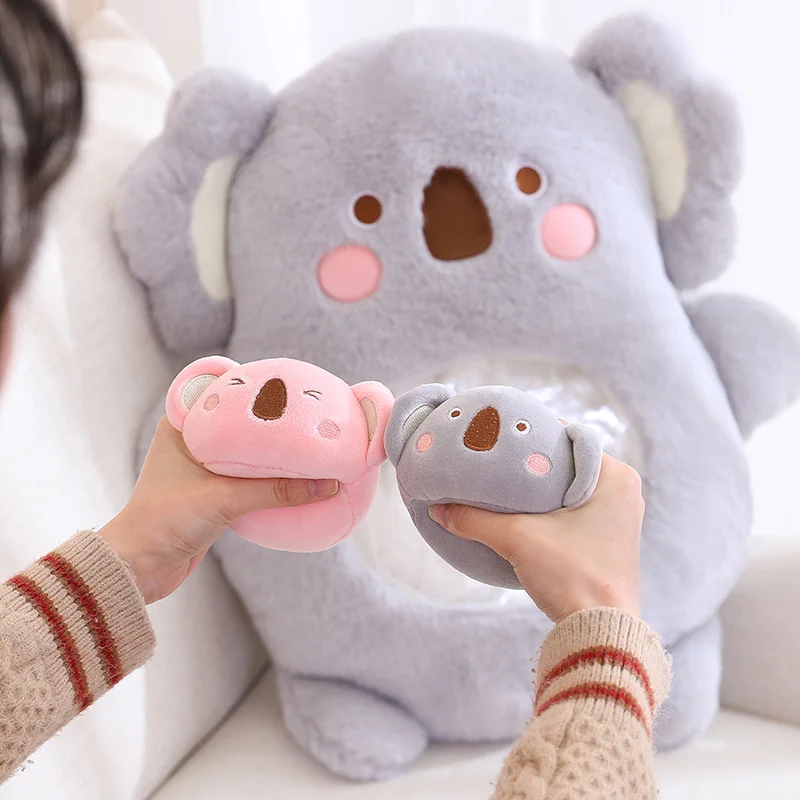 Squishmallows – Peluche Oreiller avec des petites pièces peluches