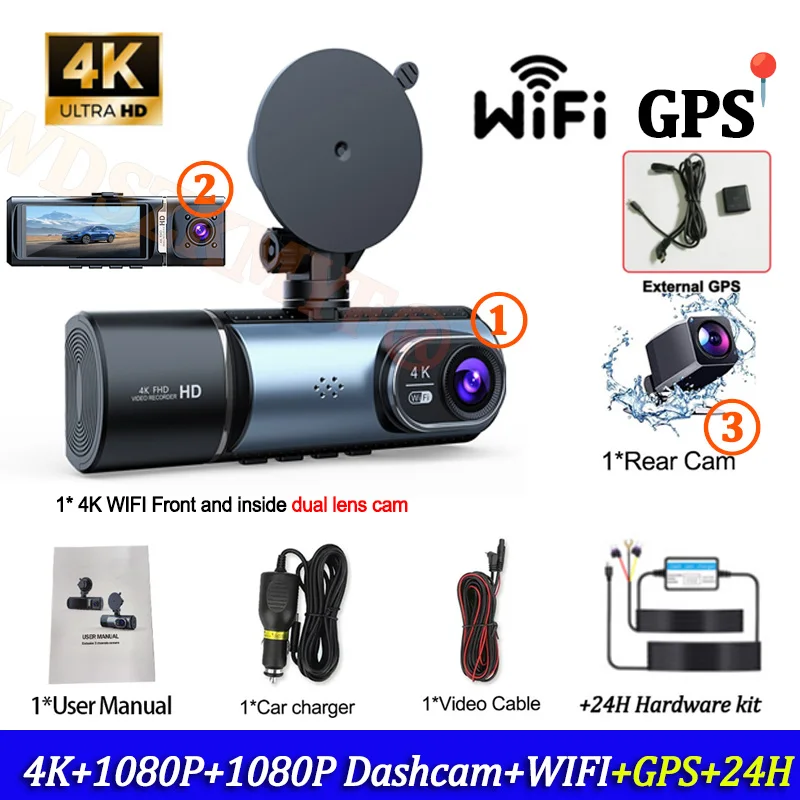 X21-4K WIFI GPS-24H