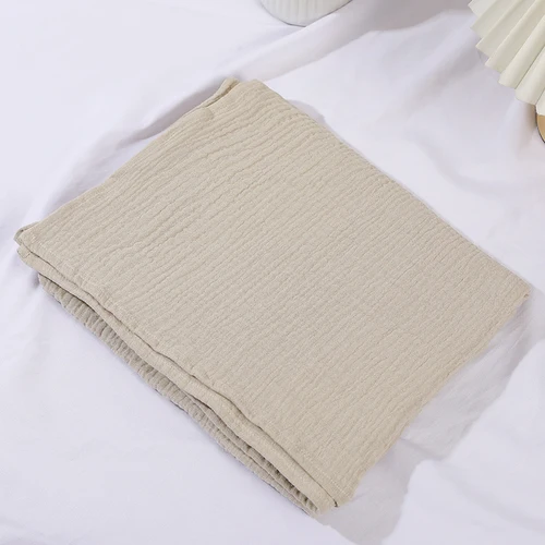 80x65cm 모슬린 Swaddle 담요, 신생아 아기 담요, 2 겹 목욕 타월, 거즈, 유아 Swaddle 랩, 여름 침대, 유모차 커버 5