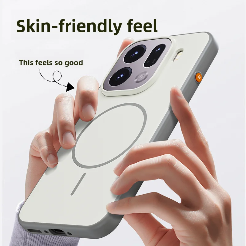 Sleek Magnetic Ring Shockproof Bumper Case – Full Cover, Anti-Drop, Fashion Design