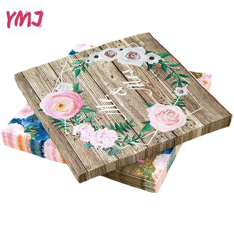 Il Genere Rivela Lui O Lei? Mr. Or Mrs.? Fazzoletti Stampati Colorati A Tema Torta Muslimtiming Fazzoletti 20 Pz/Pac