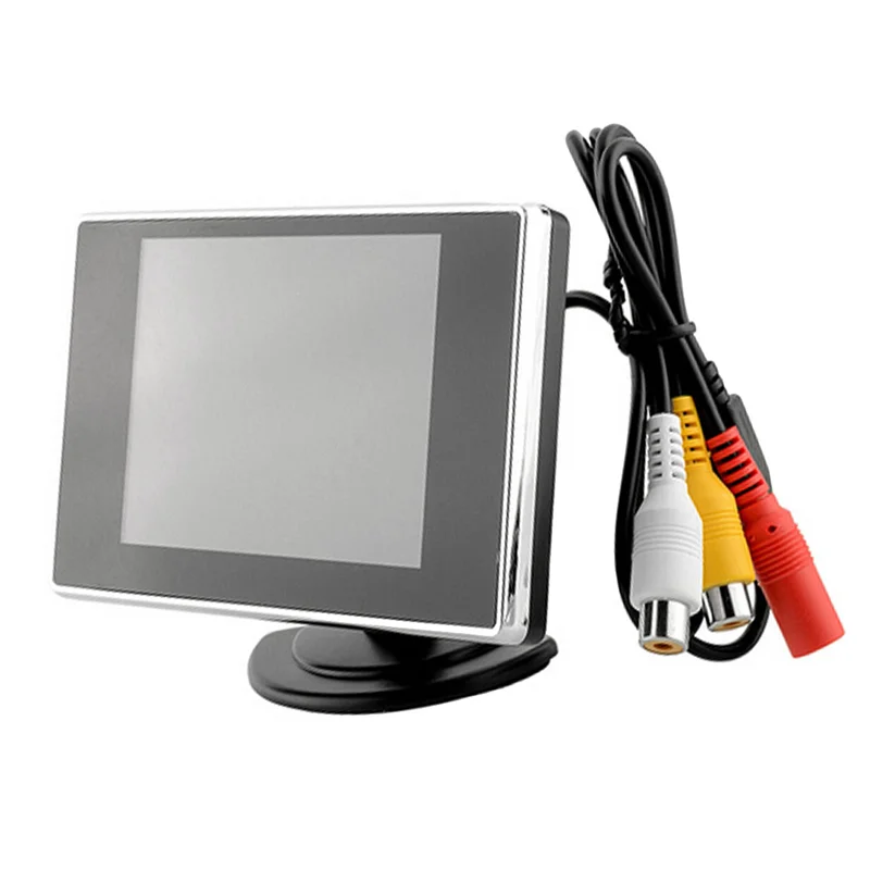 3.5 Inch Car Monitor Monitor Reversing Monitor Two-Way Video Car Accessories - 5