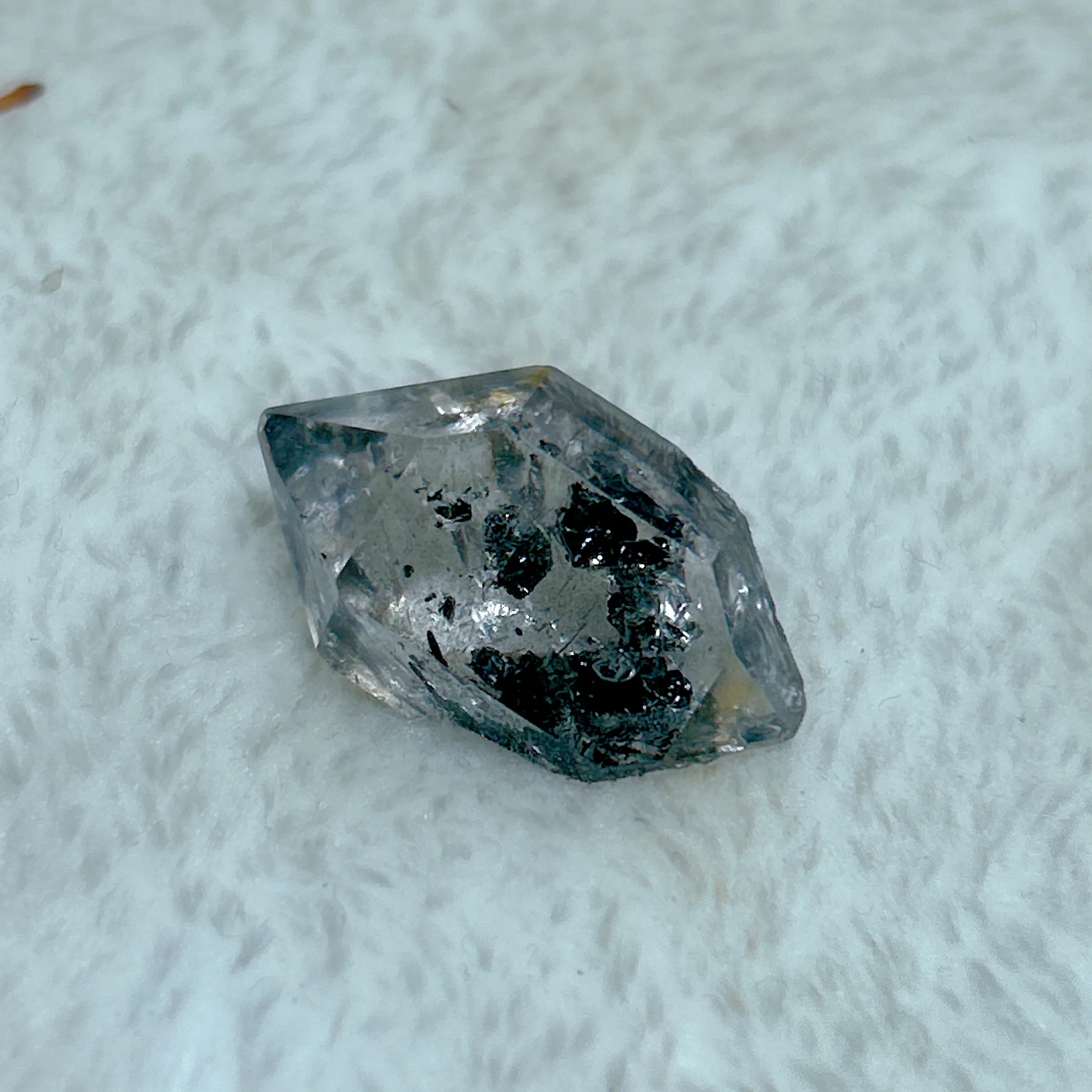 Natural Crystal Herkimer Diamond Specimen Raw Gemstones High Quality Healing Reiki Home Decorations Mineral Energy Gift 6