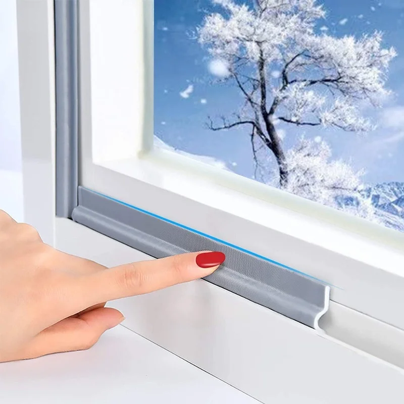 Self Adhesive Door Seal Strip Window Stripping Weather Strips Window House  White