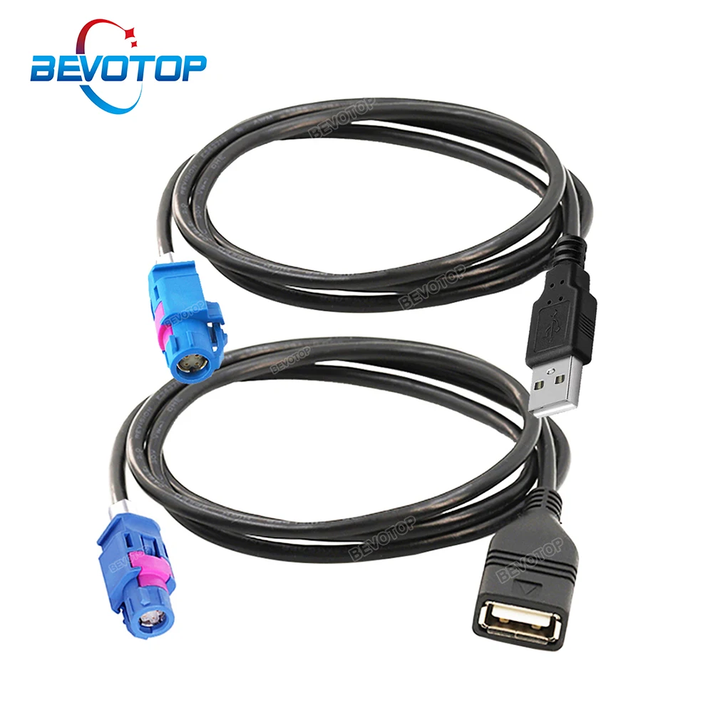 4 Pin Code C Hsd A Usb Am / Af Lvds Cable Car Head Unit Control Screen Rcc Nac Cable Adapter Per Toyota Honda Peugeot Citroen