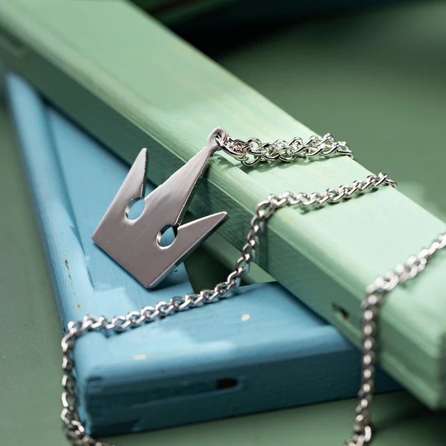 Xcoser Anime Kingdom Hearts Necklace Series Sets 2 Jewelry Silver