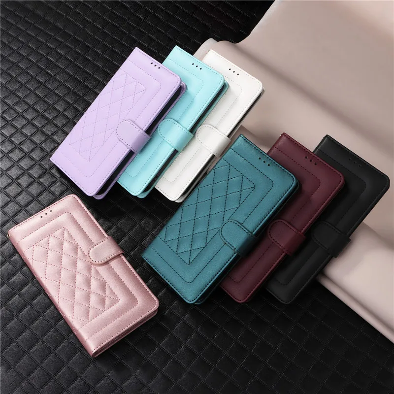 Elegant 3D Flip Leather Wallet Phone Case